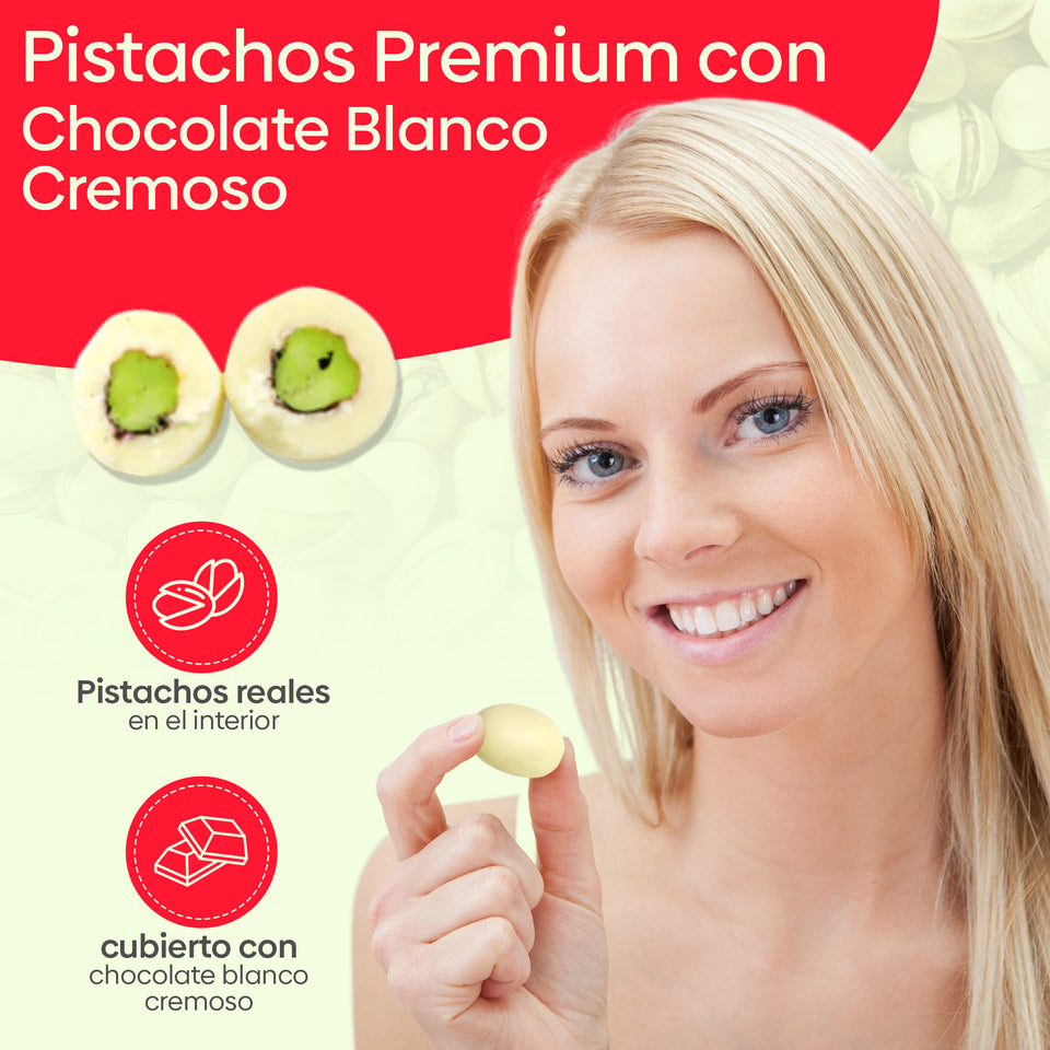 Delicias de Pistacho con Chocolate Blanco – Bombones artesanales de sabor exquisito