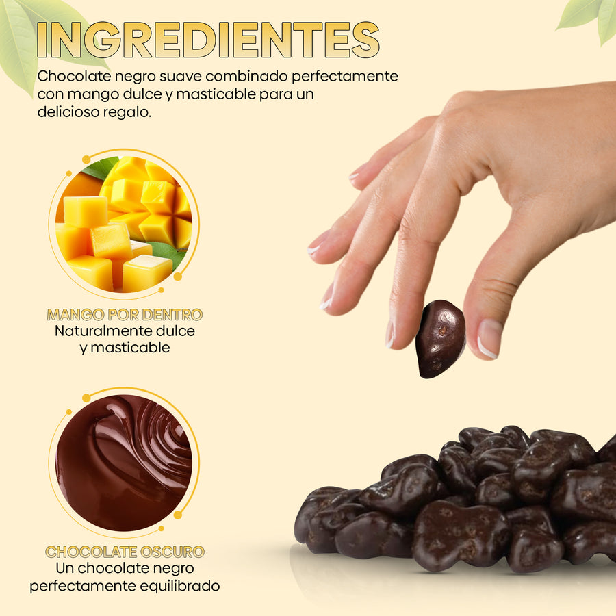 Mango con Chocolate negro