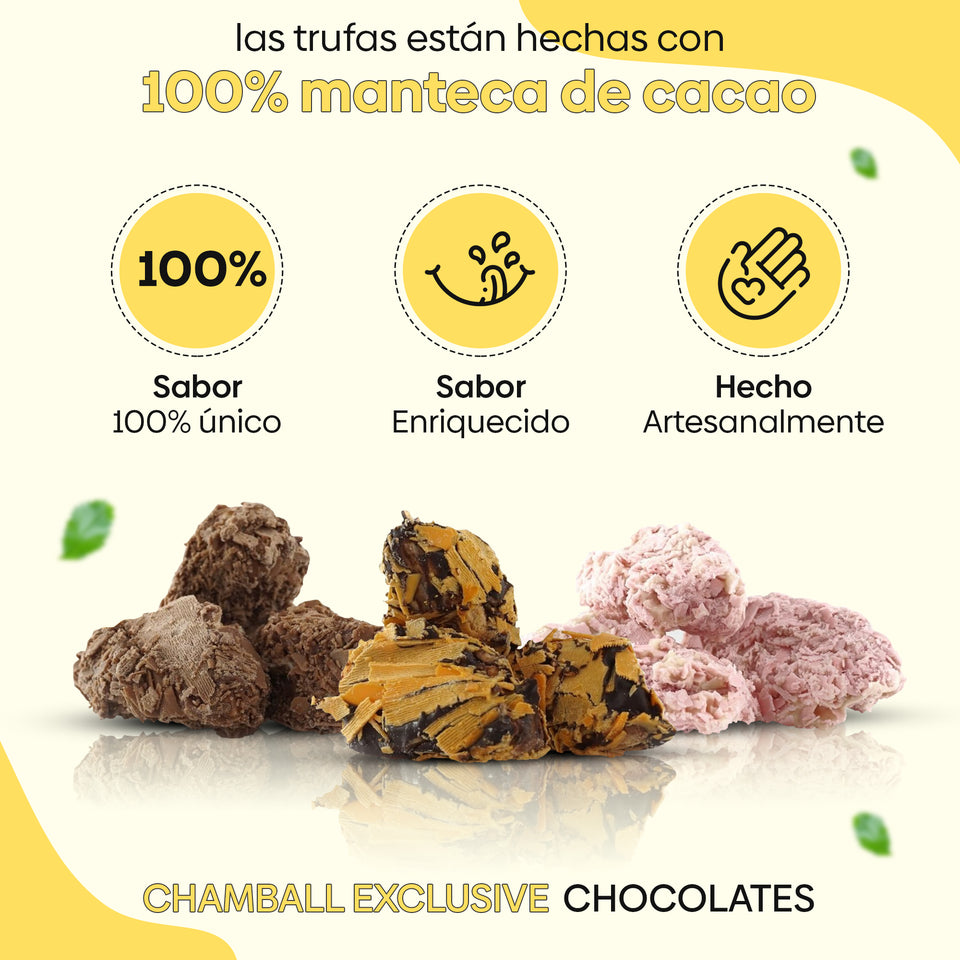 Caja Essential Fruits 6 Trufas
