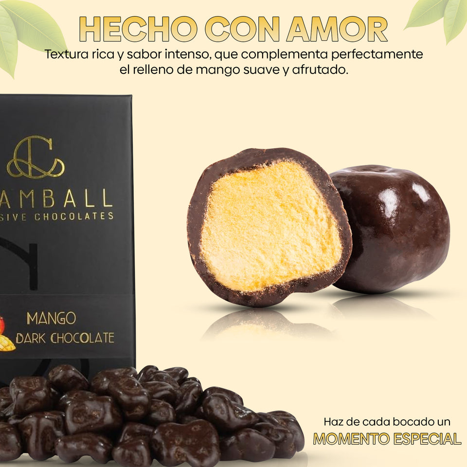 Mango con Chocolate negro