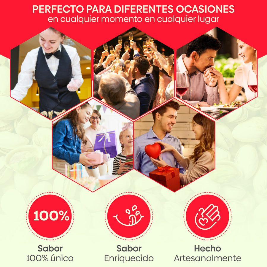 Delicias de Pistacho con Chocolate Blanco – Bombones artesanales de sabor exquisito