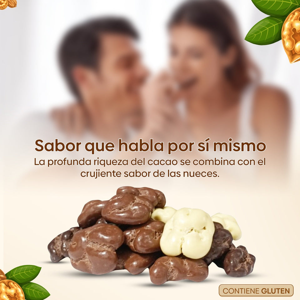 Pack Artesanal de Nueces a de Tres Chocolates