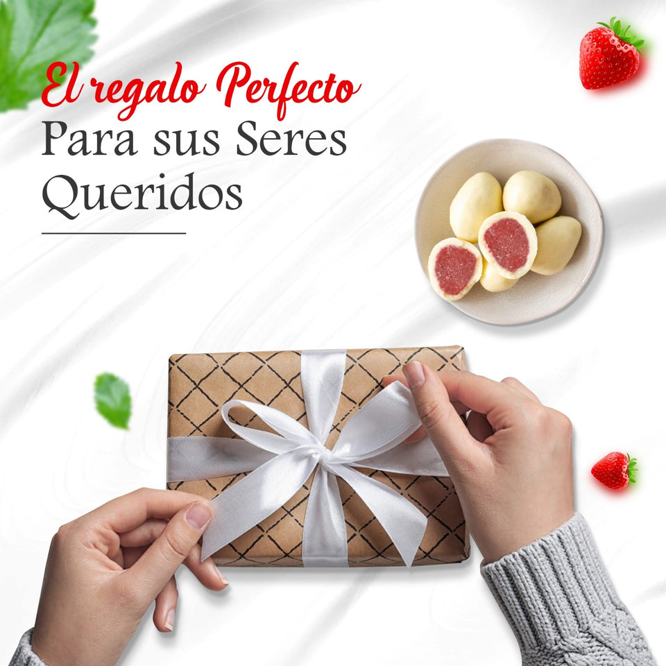 Fresas Chocolate Blanco 150 Grs.