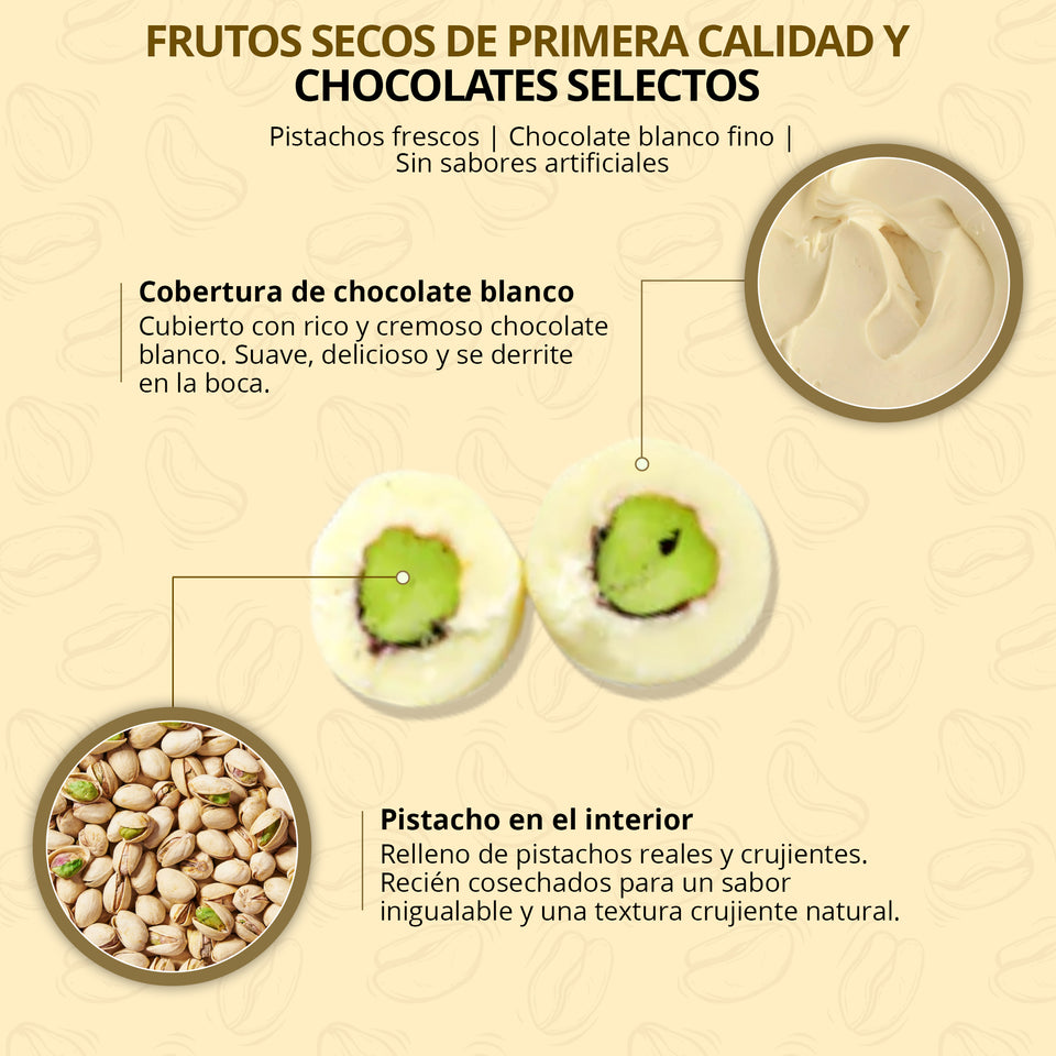 3 frascos. Pistachos, almendras y nueces