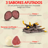 3 Frascos Bombones Chamball Fruits Selection