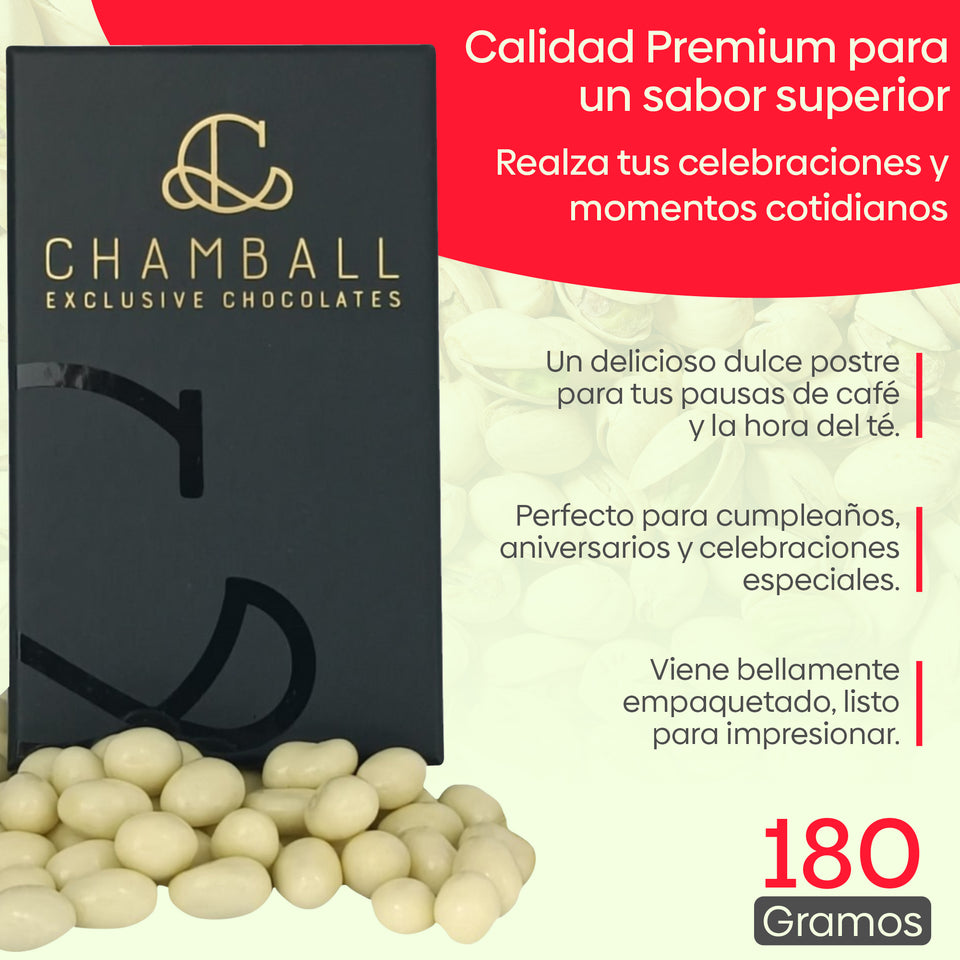 Delicias de Pistacho con Chocolate Blanco – Bombones artesanales de sabor exquisito