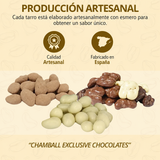 3 frascos. Pistachos, almendras y nueces